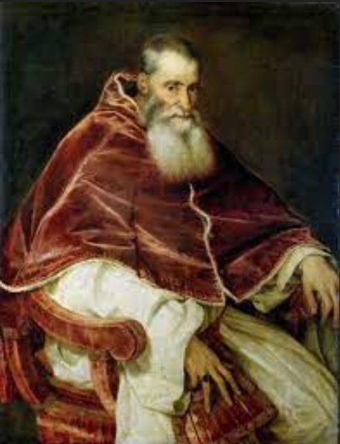 Pope Paul III who were born on 29th Feb