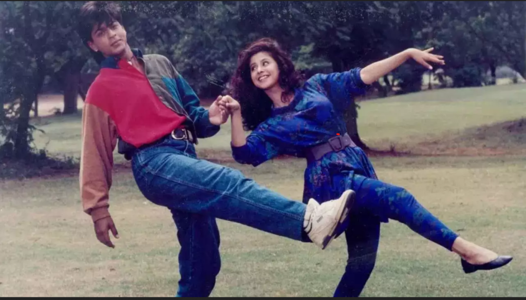 Urmila with Shahrukh khan